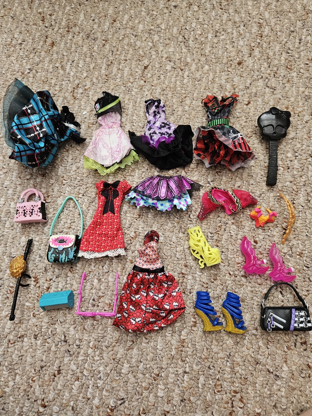 Monster High Clothes/Shoe Lot